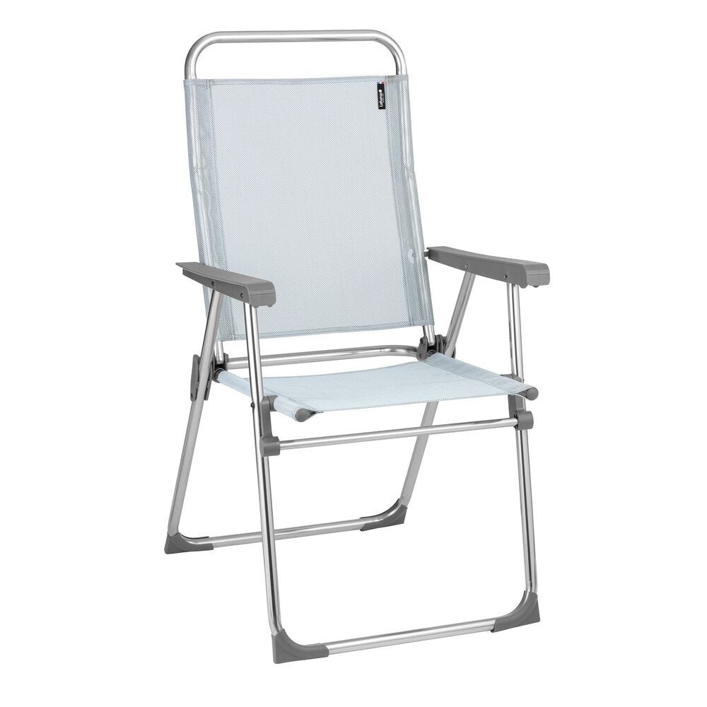 Ultraleichter Klappstuhl Alu Victoria Batyline® Iso Blau Ciel