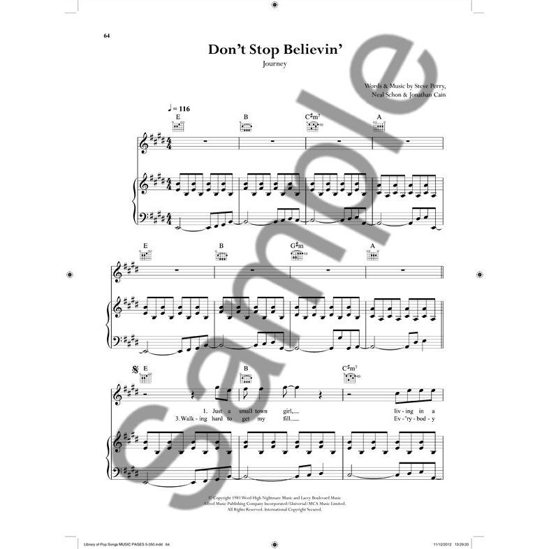 MusicSales - The Library Of Pop Songs