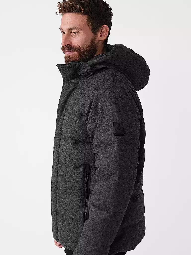 BELSTAFF Daunensteppjacke APEX grau