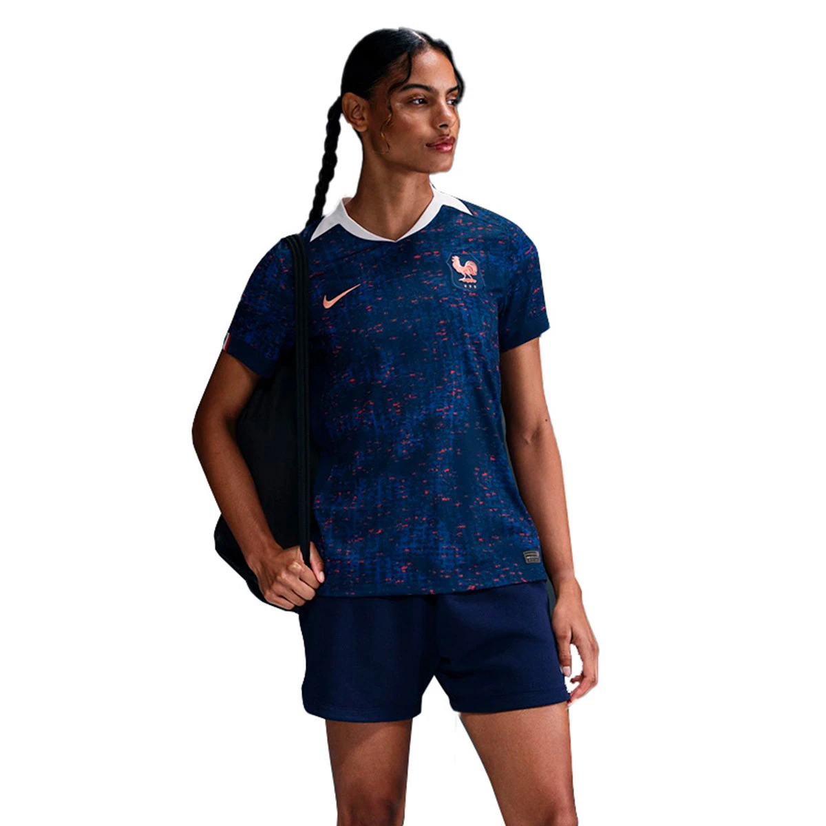 Camisola Nike França Primeiro Equipamento Euro Feminino 2025 Mulher