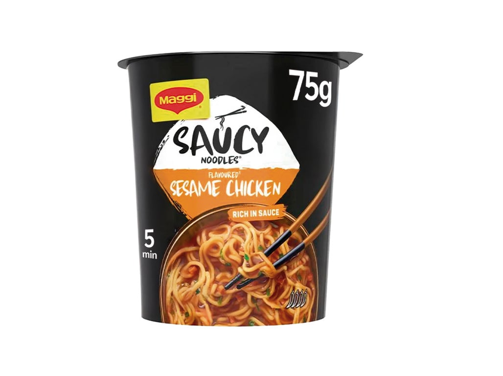 NOODLES MAGGI SAUCY CHICKEN SESAME CUP 75G