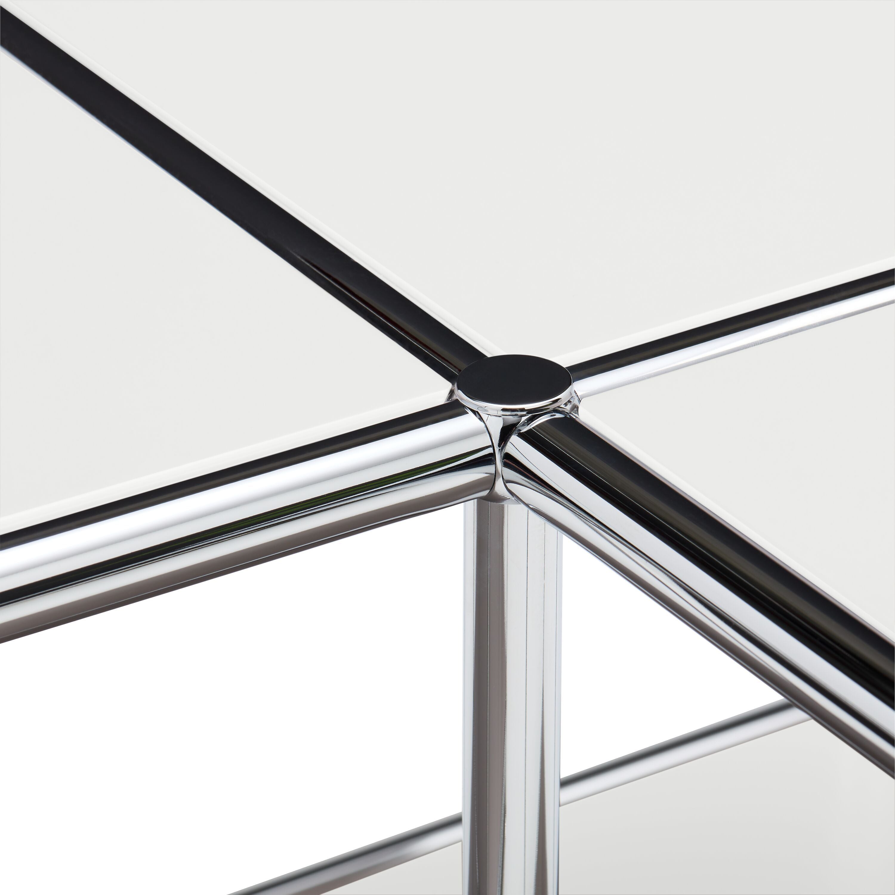 FLEXCUBE Salontisch - Hellgrau / B: 114.5 cm x T: 77.5 cm x H: 42.5 cm