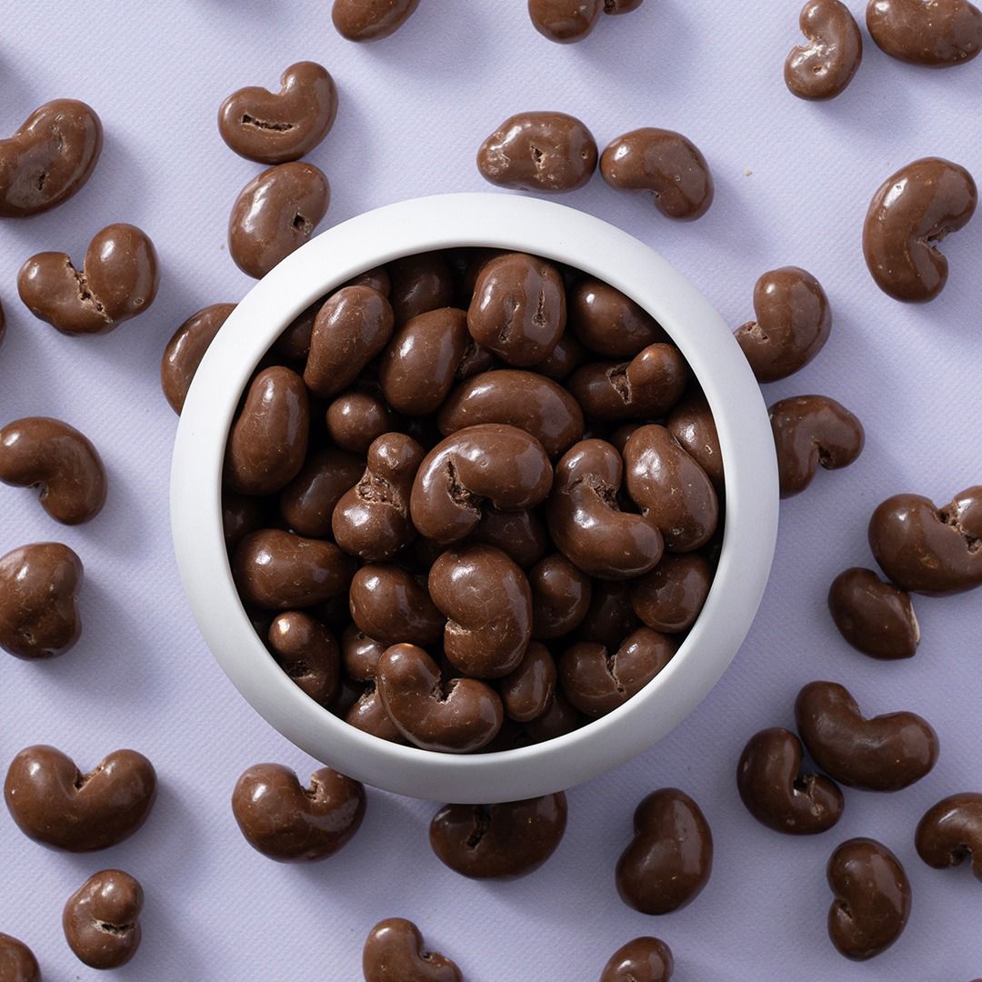 Chocolade cashewnoten melk
