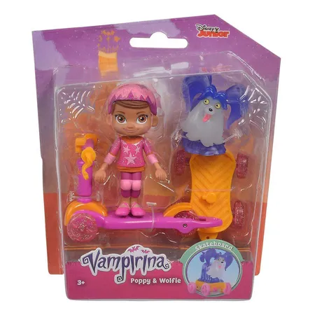 Simba Vampirina Spielfiguren Roller Poppy und Wolfie