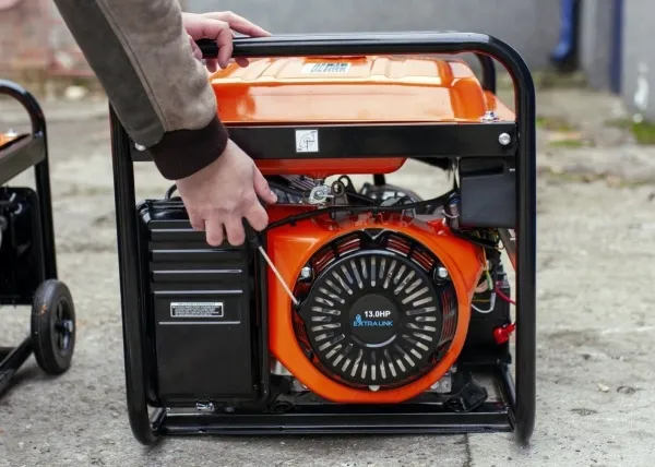 Extralink EX.30356, 5000 W, 220 V, 25 L, Benzin, 1,87 l/t, Manuel/Elektronisk