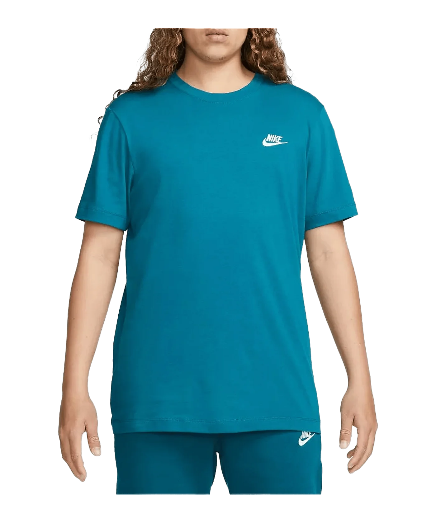 Nike Club T-Shirt Türkis F381