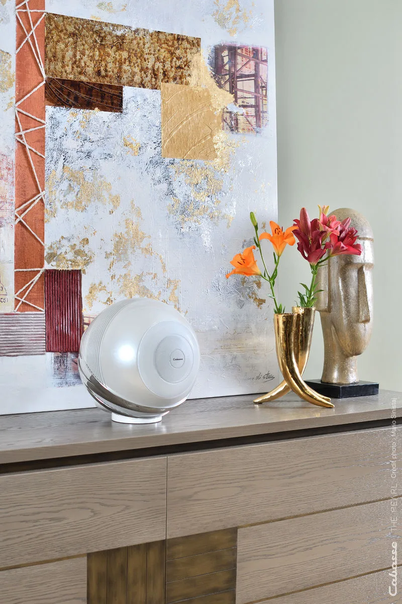 Cabasse The Pearl Blanc laqué Enceintes sans fil hi-fi