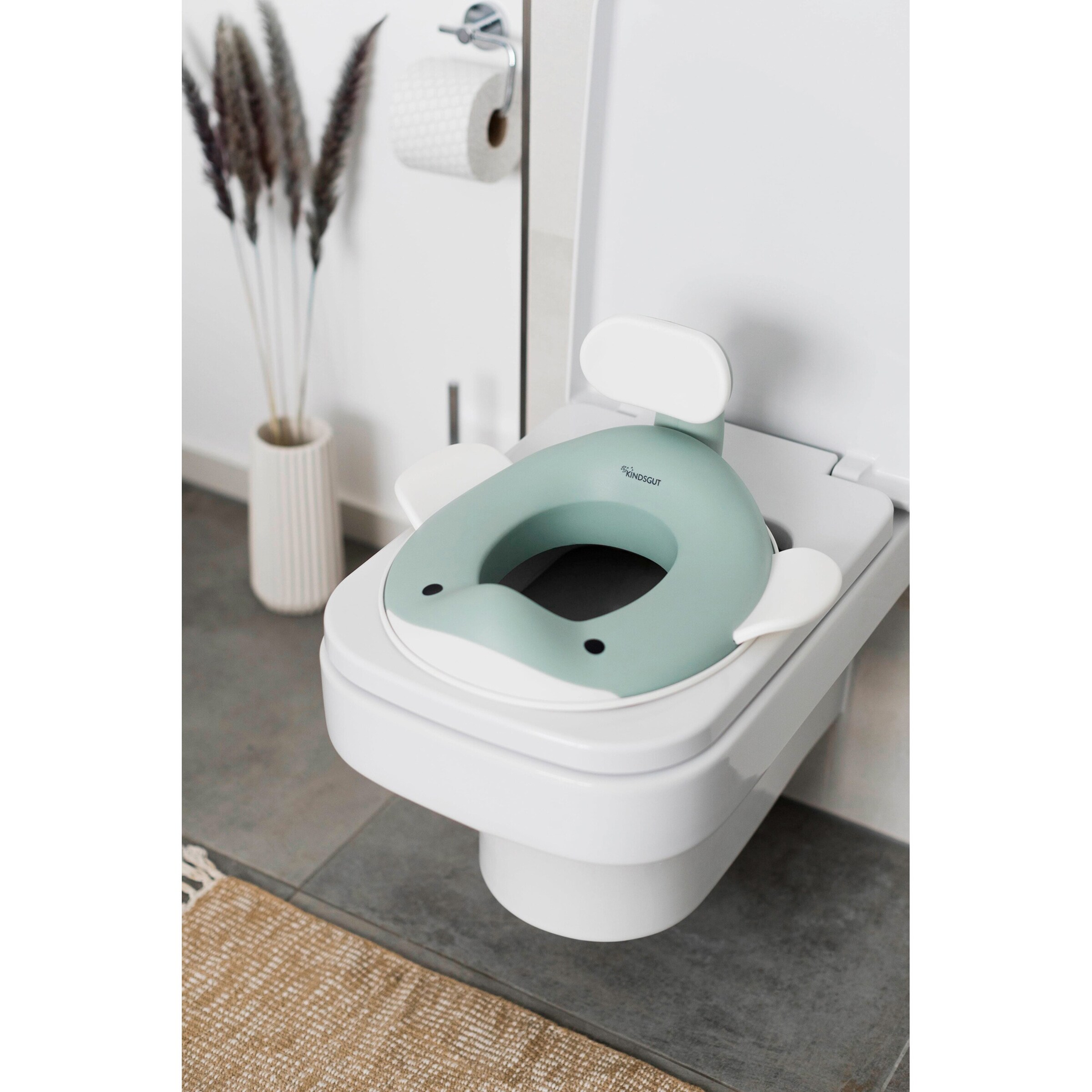 Kindsgut Toilettensitz Wal aquamarin