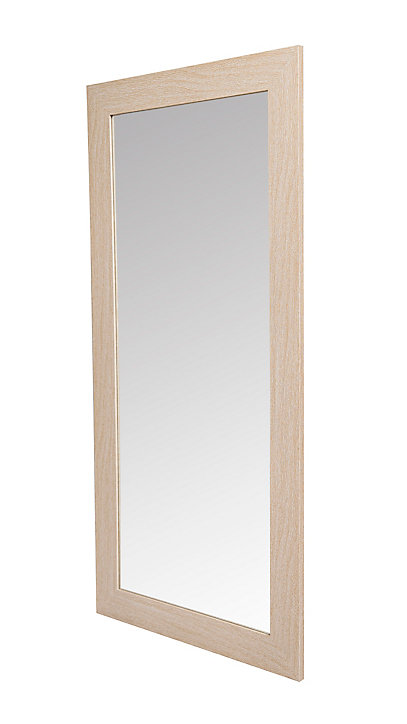Miroir Shore en finition chêne cérusé blanchi l.65 x L.135 cm