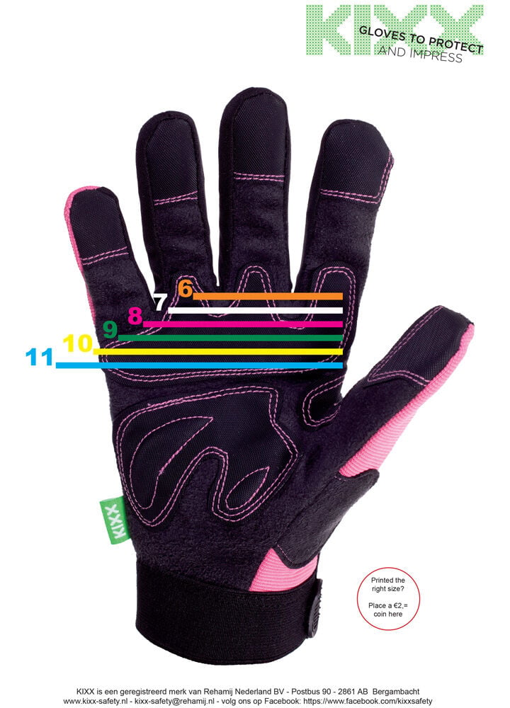 KIXX Fierce - Werkhandschoenen - Licht bruin - 10