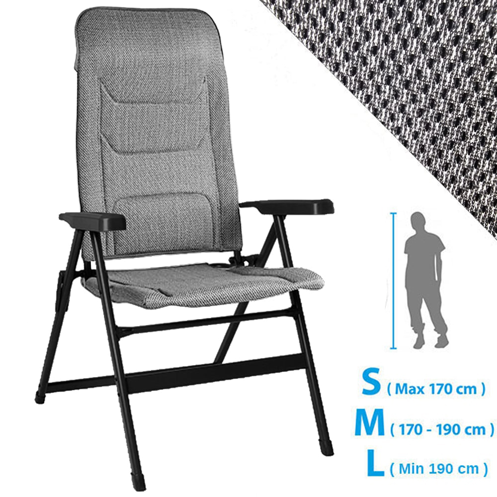 Fauteuil Aravel Vitachic Poivre & Sel BRUNNER