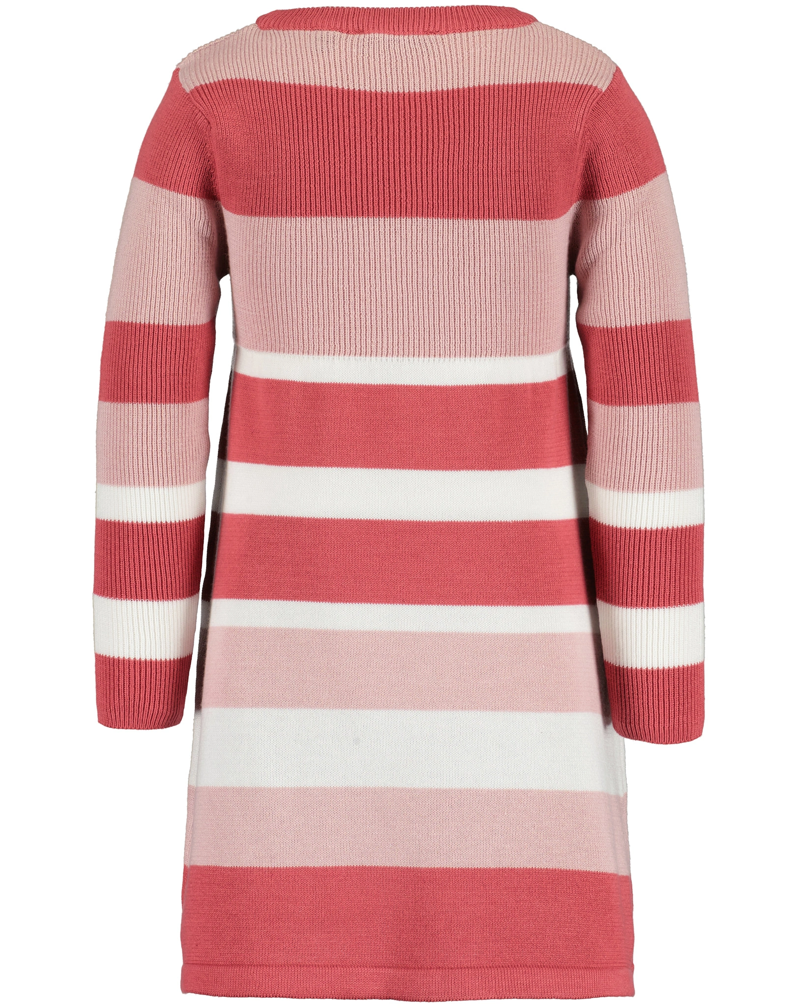 Strickkleid STRIPES in beere