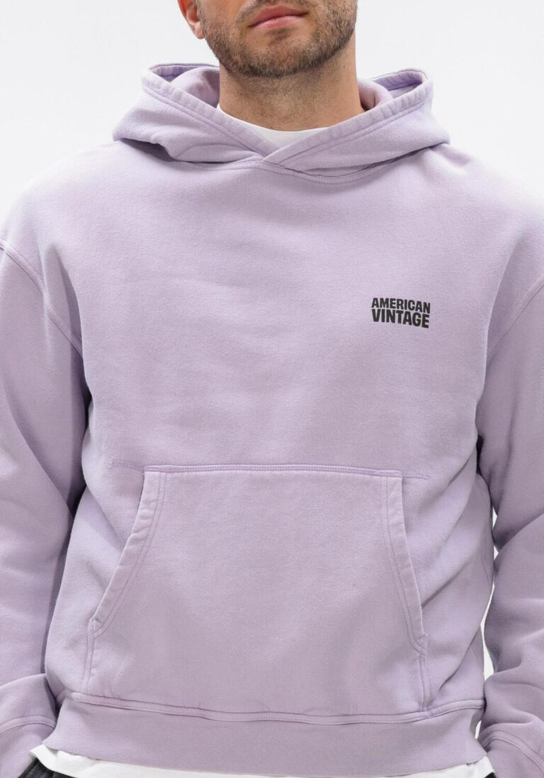 lila american vintage sweater plizzy hood