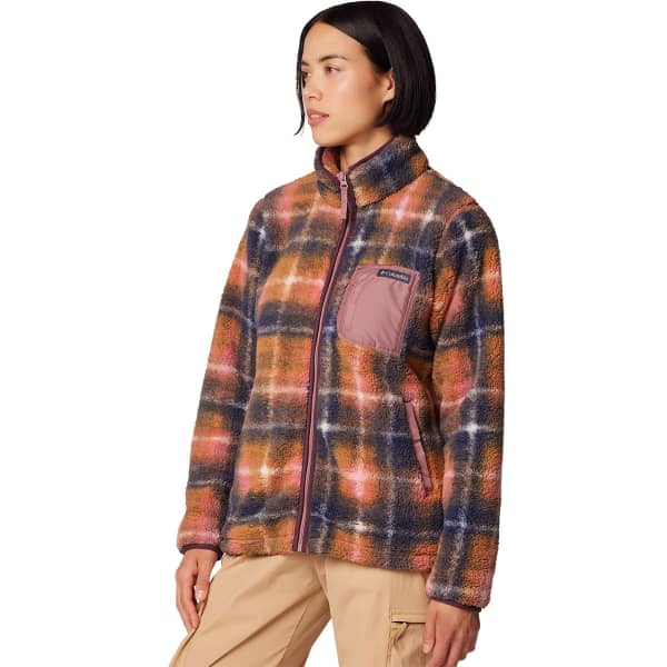 Veste polaire COLUMBIA WEST BEND PRINT FULL ZIP II W FIG OMBLUR