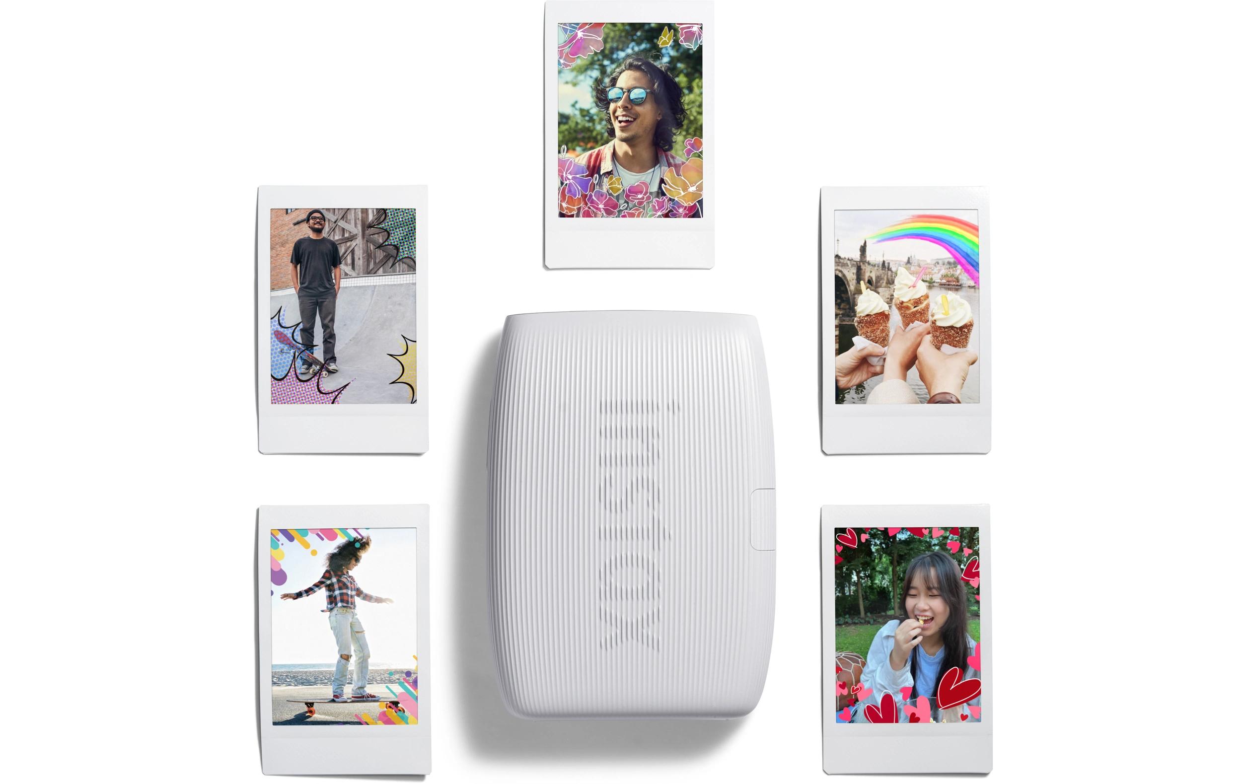 Mobiler Drucker mini Link 3 Weiss<br>Smartphone-Drucker