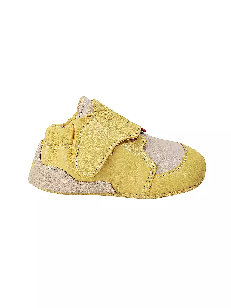 AFFENZAHN Krabbelschuhe CRAWLY GIRAFFE gelb