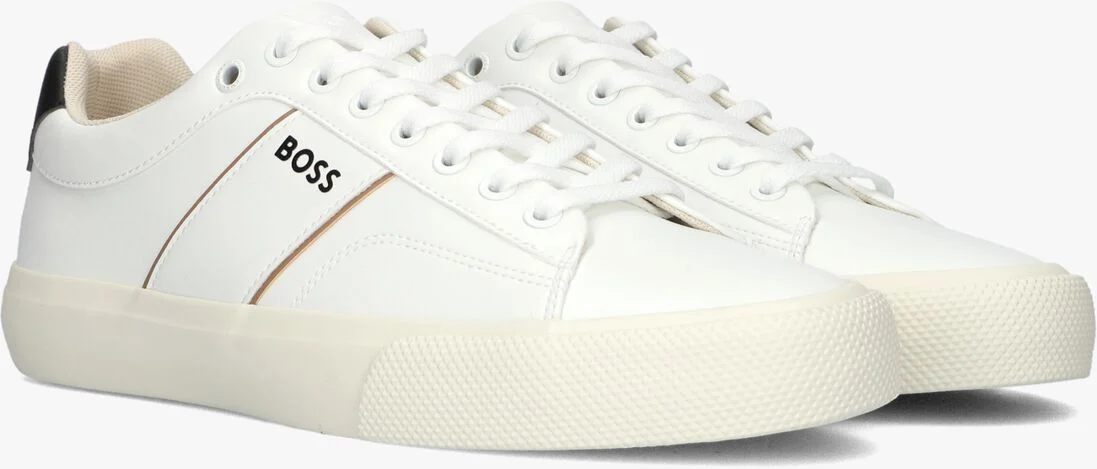 BOSS witte boss lage sneakers aiden_tenn