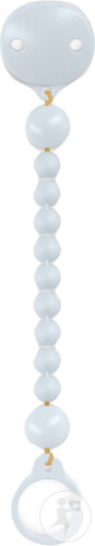 Suavinex Attache-Sucette Silicone Colour Essence Bleu 1 Pièce