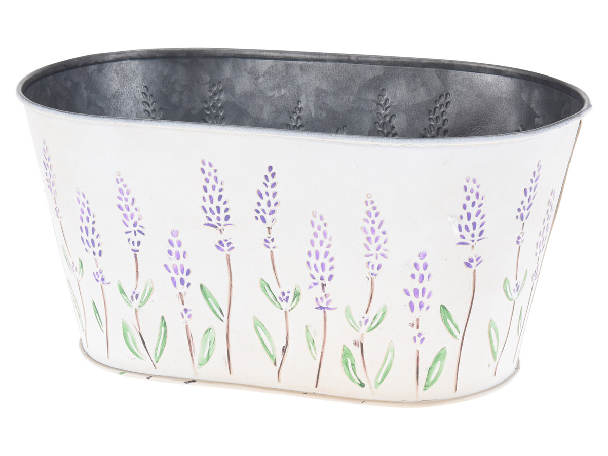3D lavendel ovale plantenbak