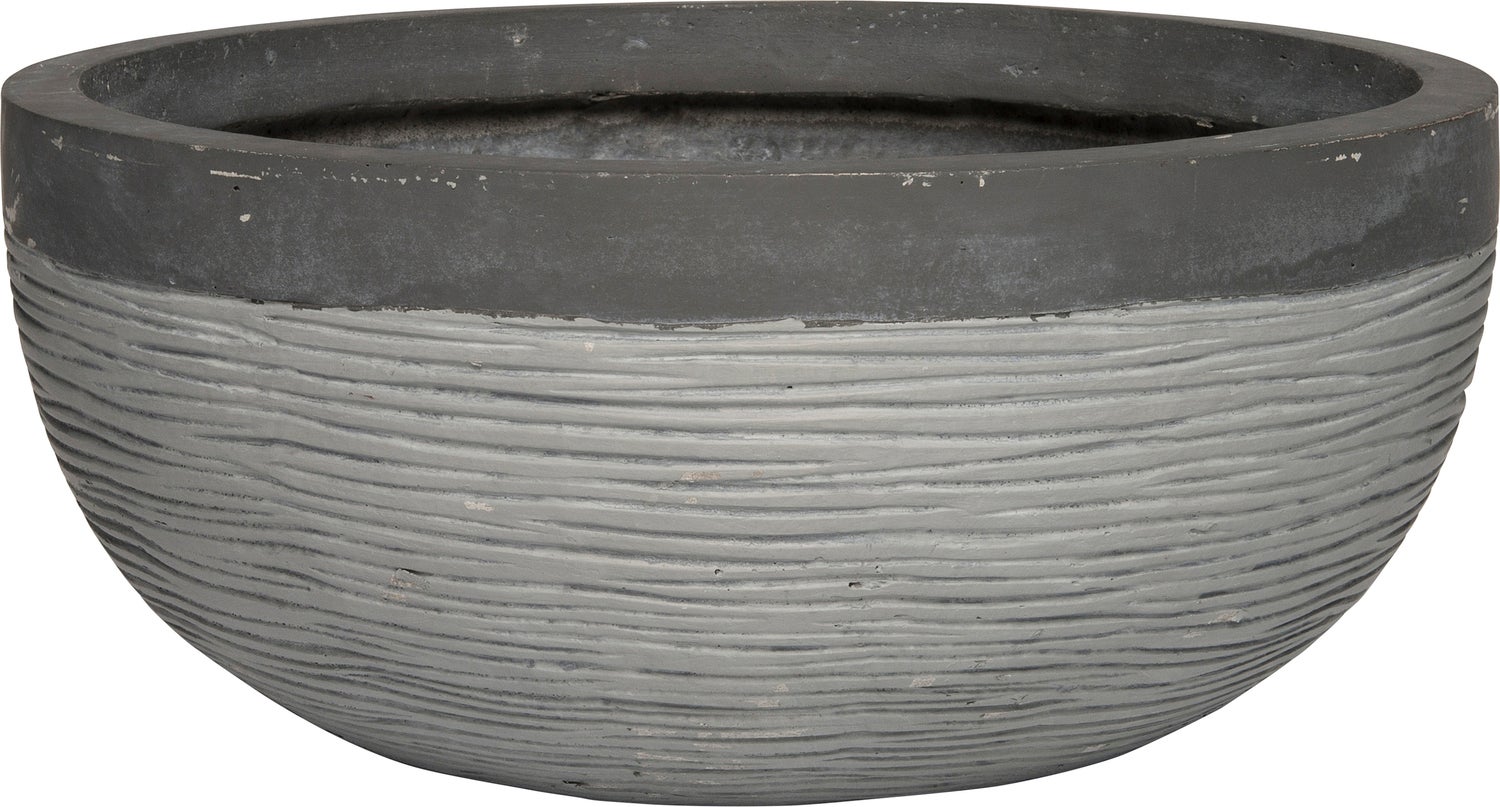 Intratuin schaal flow D 42,7 H 19,5 cm grijs