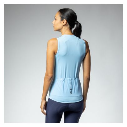 Maillot Sans Manches Femme Alé Color Block Bleu