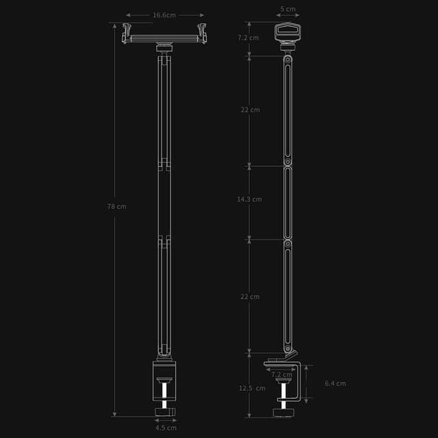 BONERUY Holder Justerbar Arm Mobiltelefon Tablet Stand Lazy Bracket
