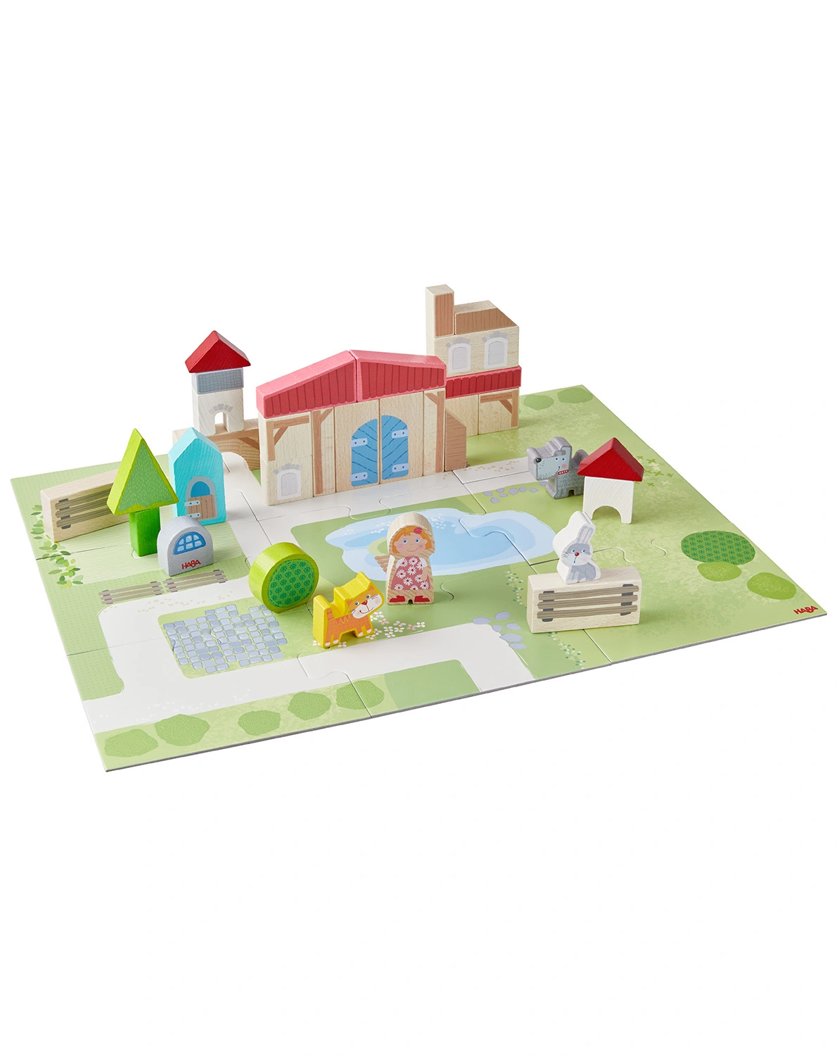 Spielwelt-Puzzle LANDLEBEN 47-teilig