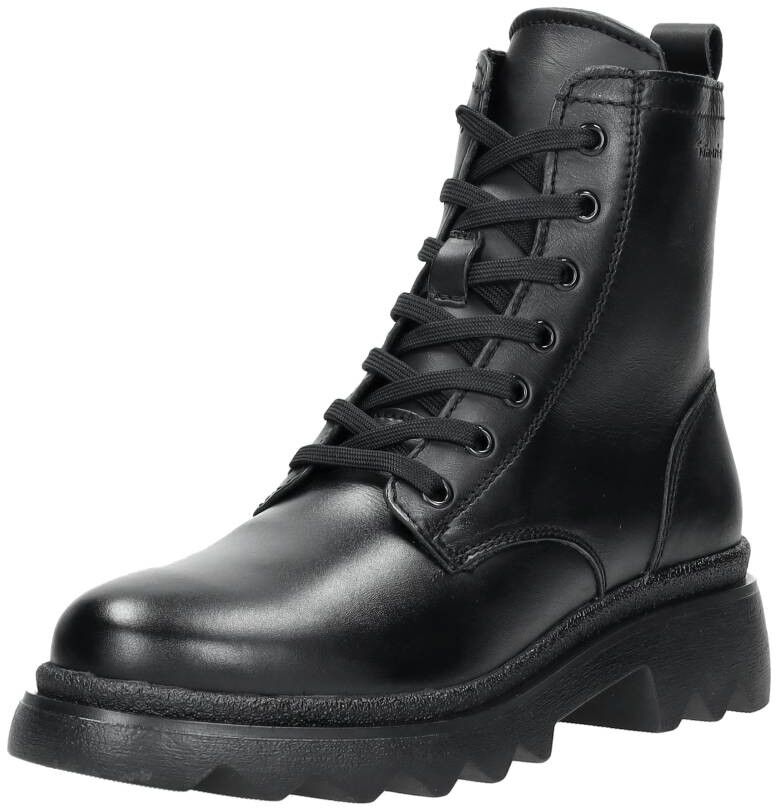 Tamaris Veterschoenen Hoog zwart