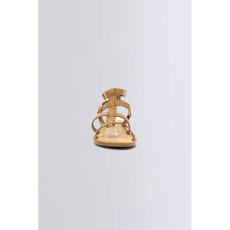 KICK DAZED CAMEL SANDALES Cuir Femme