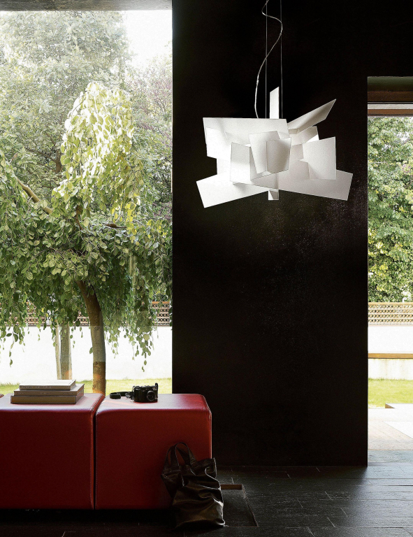 Foscarini Big Bang plafondlamp Ø67 wit