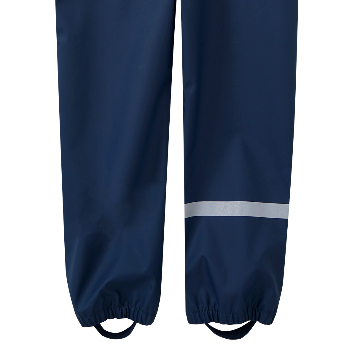 Kinder Regenhose mit verstellbaren Trägern dunkelblau