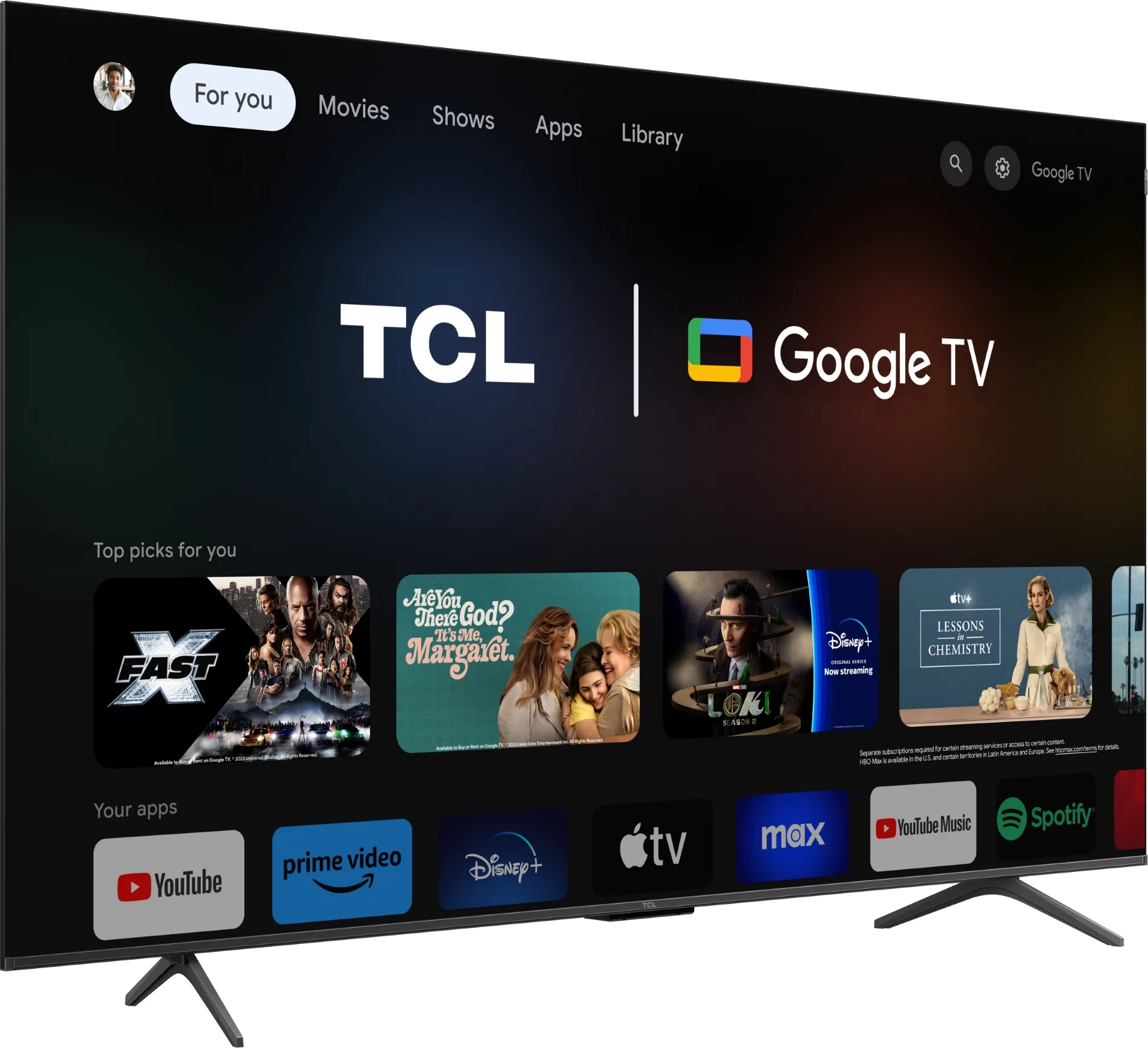 TCL 55C71B TV UHD 4K