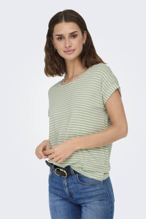 Only groene dames t-shirt