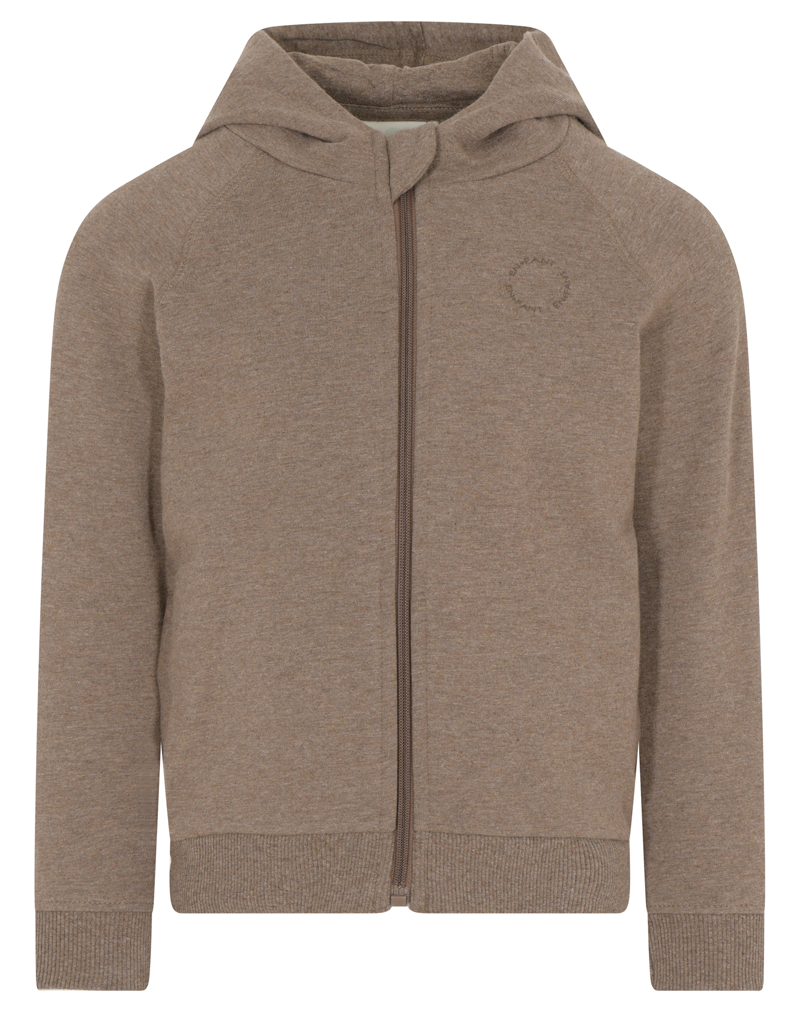 Kapuzensweatjacke CIRCLE in coca mocha