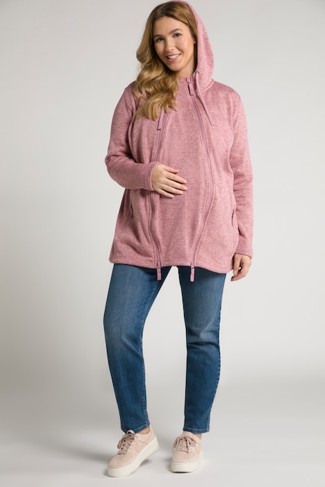 Bellieva-Sweatjacke, herausnehmbarer Einsatz