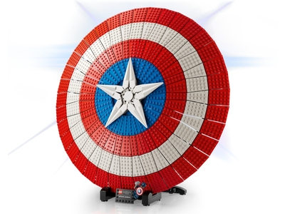 LEGO Het schild van Captain America (76262)