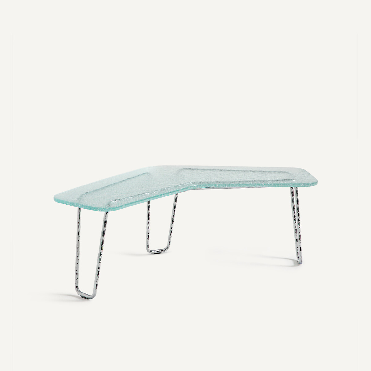 OTTO STUDIO PARA AM.PM<br>Mesa de centro em vidro e ferro, 35 cm de altura, Oasis