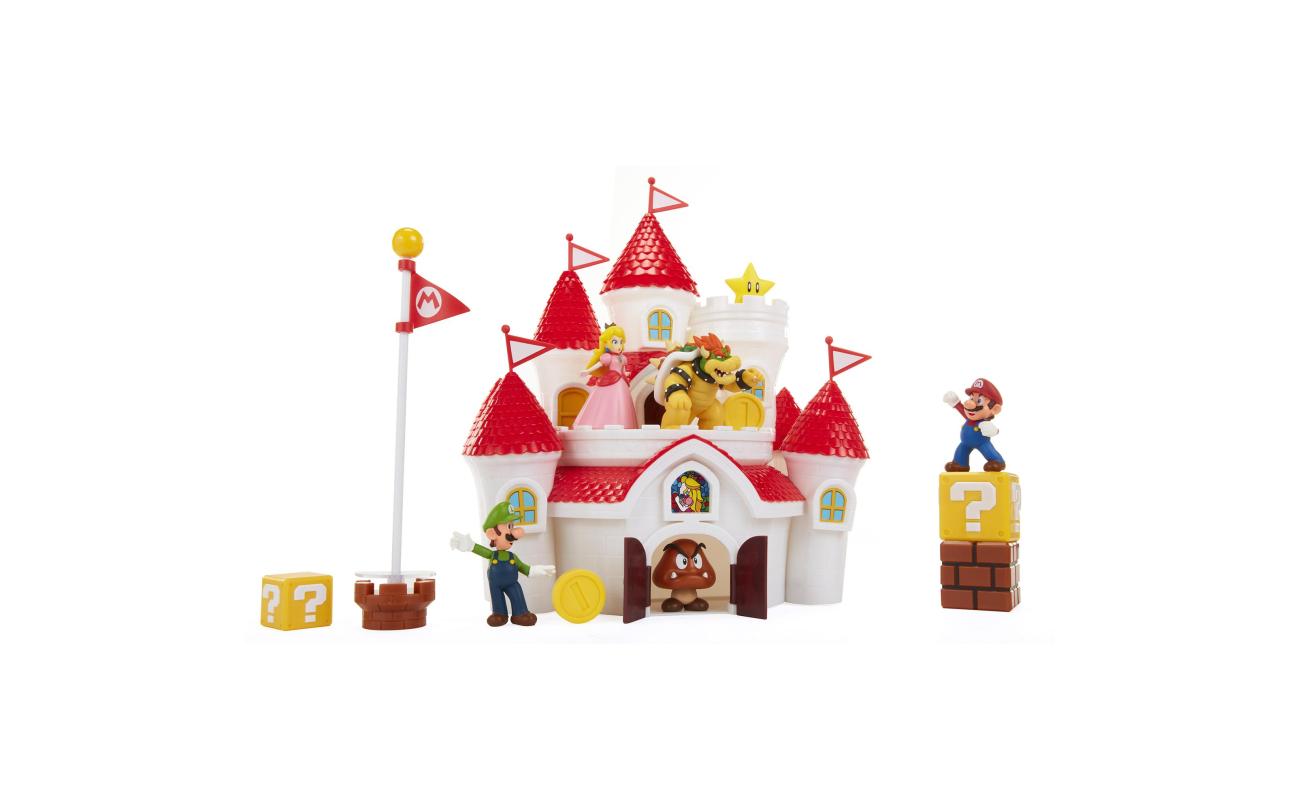 Super Mario Deluxe Mushroom Kingdom Castle Playset