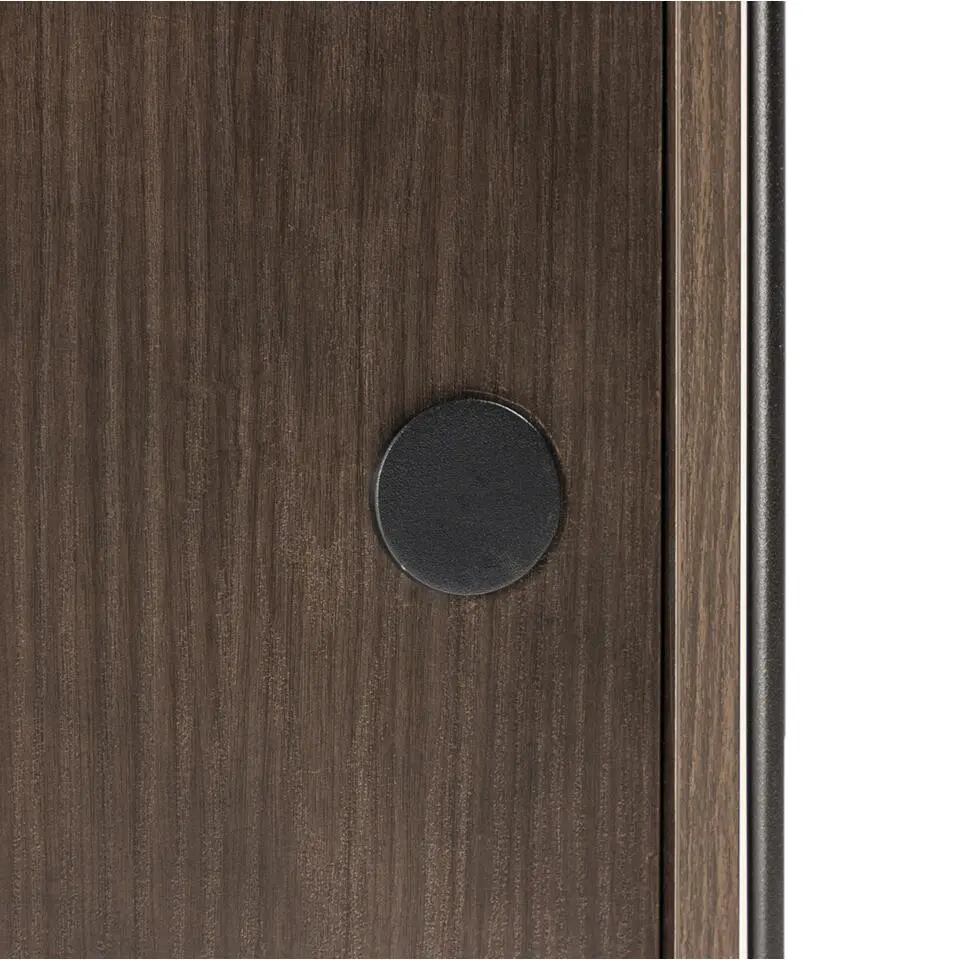 Nest living Marcus Hangende Houten Wandkast Walnoot - 60 x 35 cm