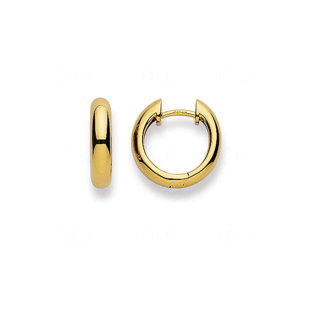 Kreolen 750/18 K Gelbgold Ø 15mm