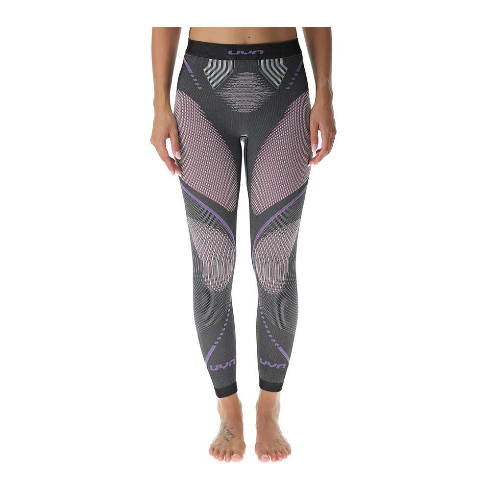 Uyn EVOLUTYON - Collant Femme anthracite melange/raspberry/purple