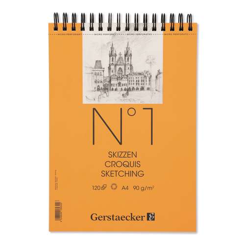 GERSTAECKER Nº 1 Skizzenblock