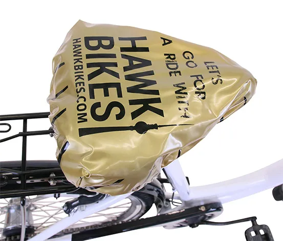 HAWK Bikes Fahrrad »City Wave Deluxe Plus«, weiß, 26 Zoll, 44-cm-Rahmen