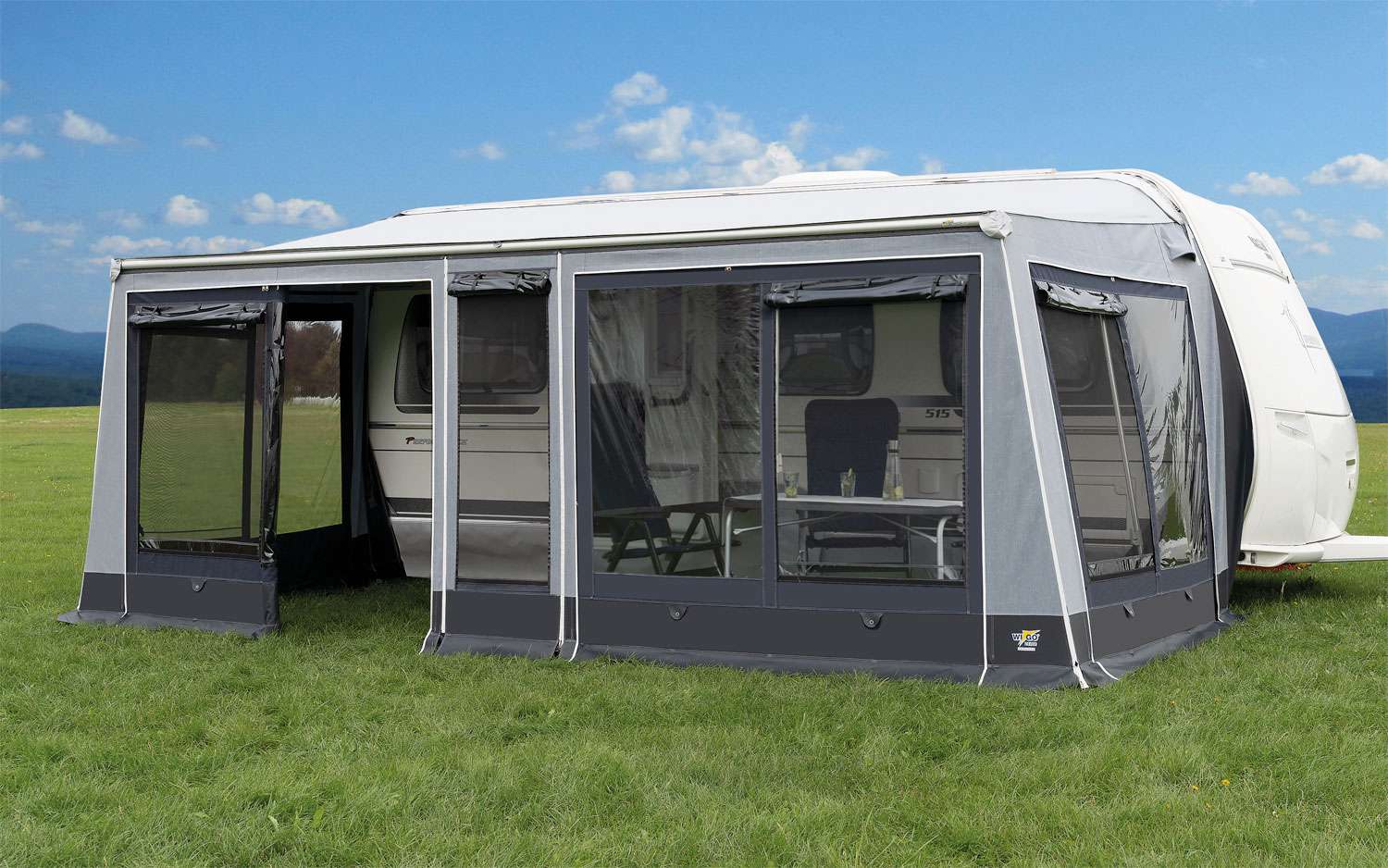 Wigo Rolli Plus Lounge Markisenzelt 300 Gr. 15