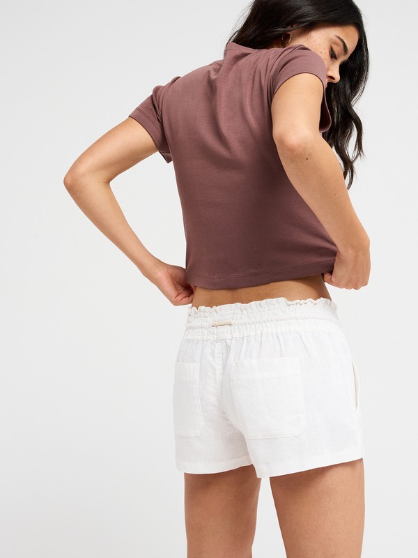 Oceanside Short de plage Blanc Femme