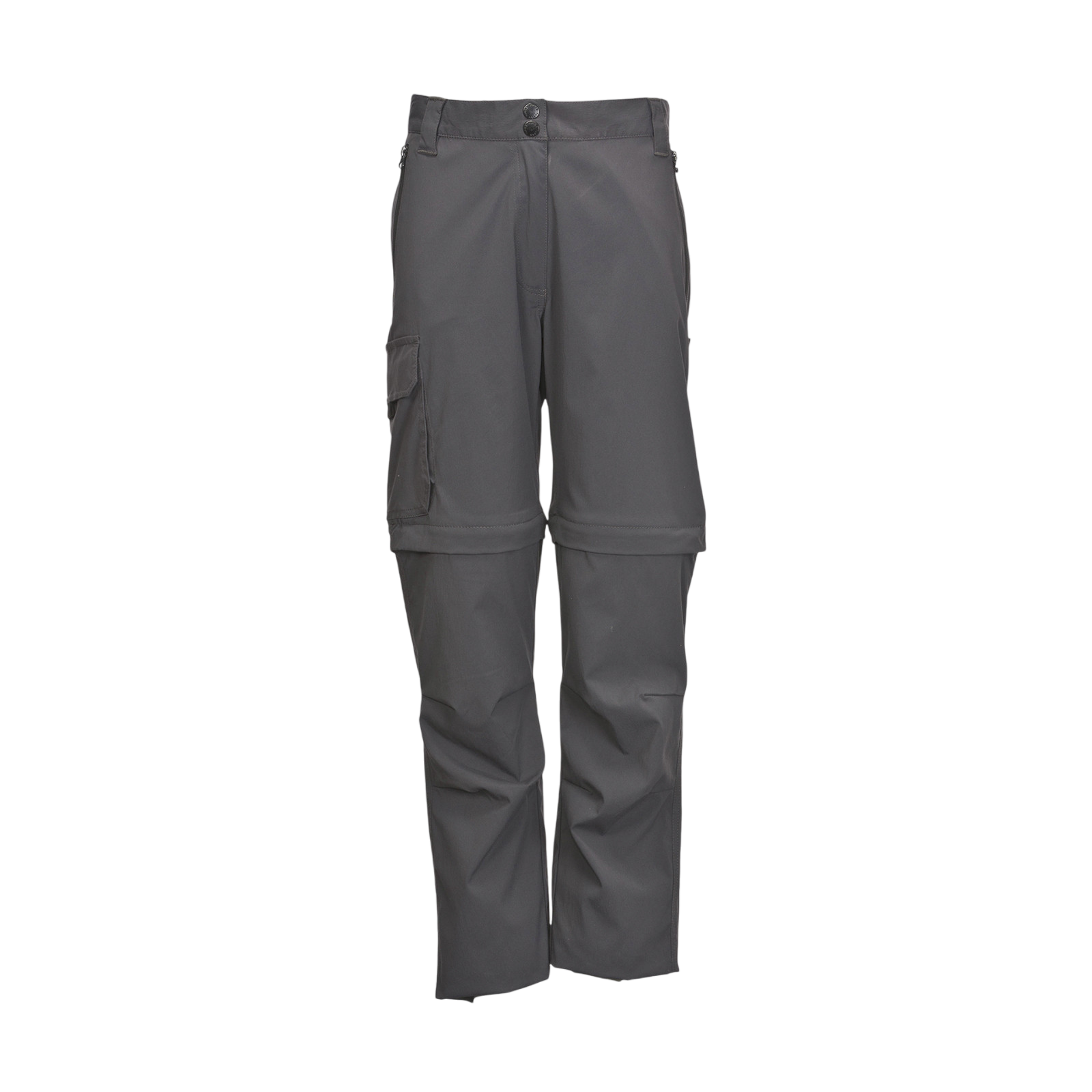Frauen Zip-Off Hose Opal ebony
