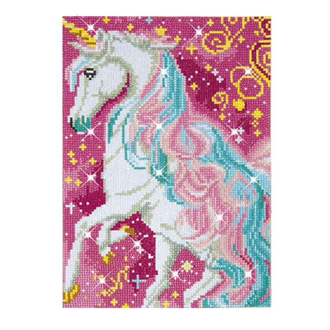 DIAMONDZ - Crystal Painting-Bild - Einhorn