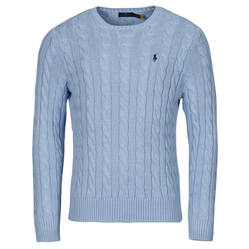 Polo Ralph Lauren - PULL COL ROND MAILLE CABLE Azul / Celeste / Azul