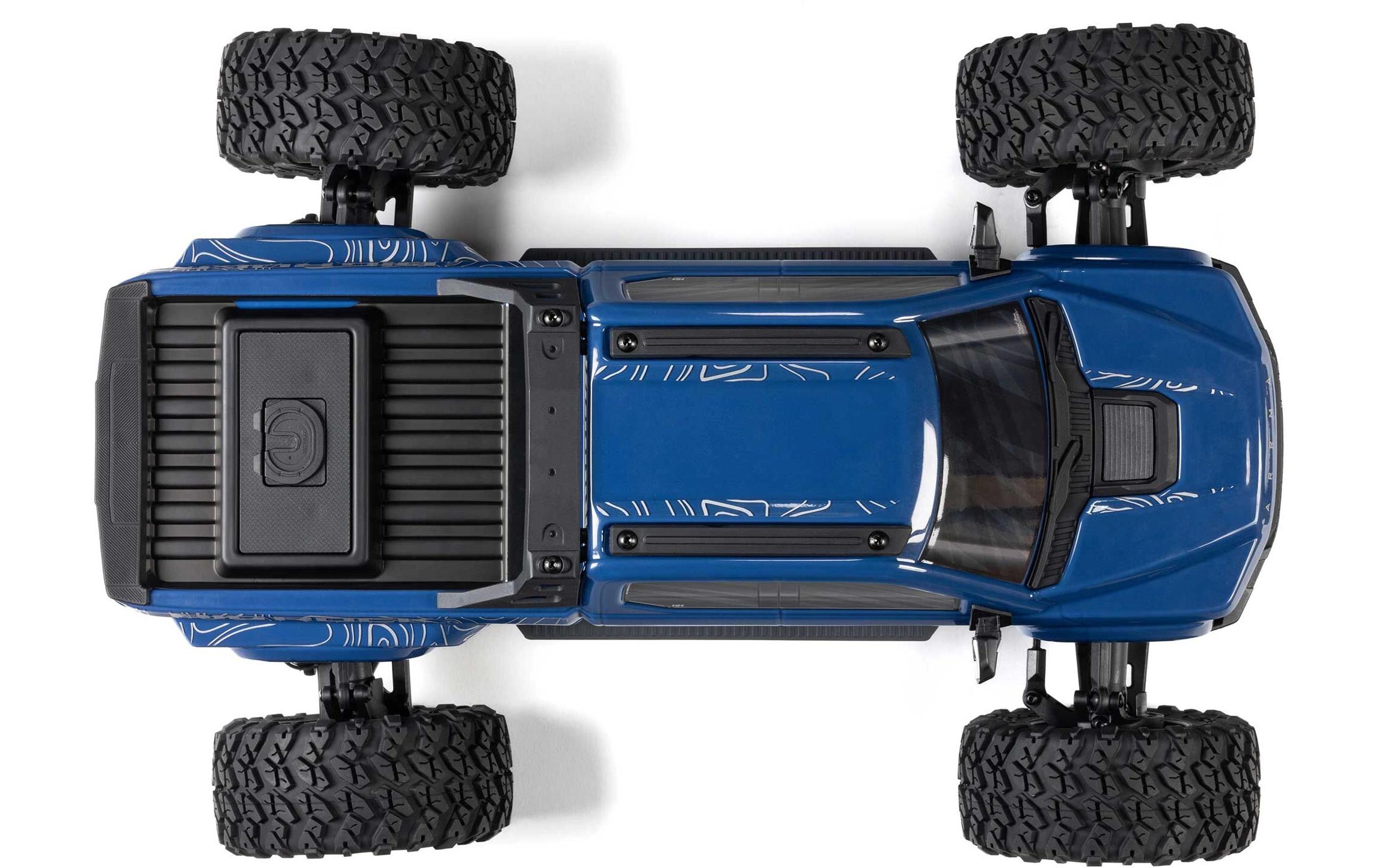 Monster Truck Big Rock BLX 223S, Blau ARTR, 1:10<br>4 x 4 Off-Road Model