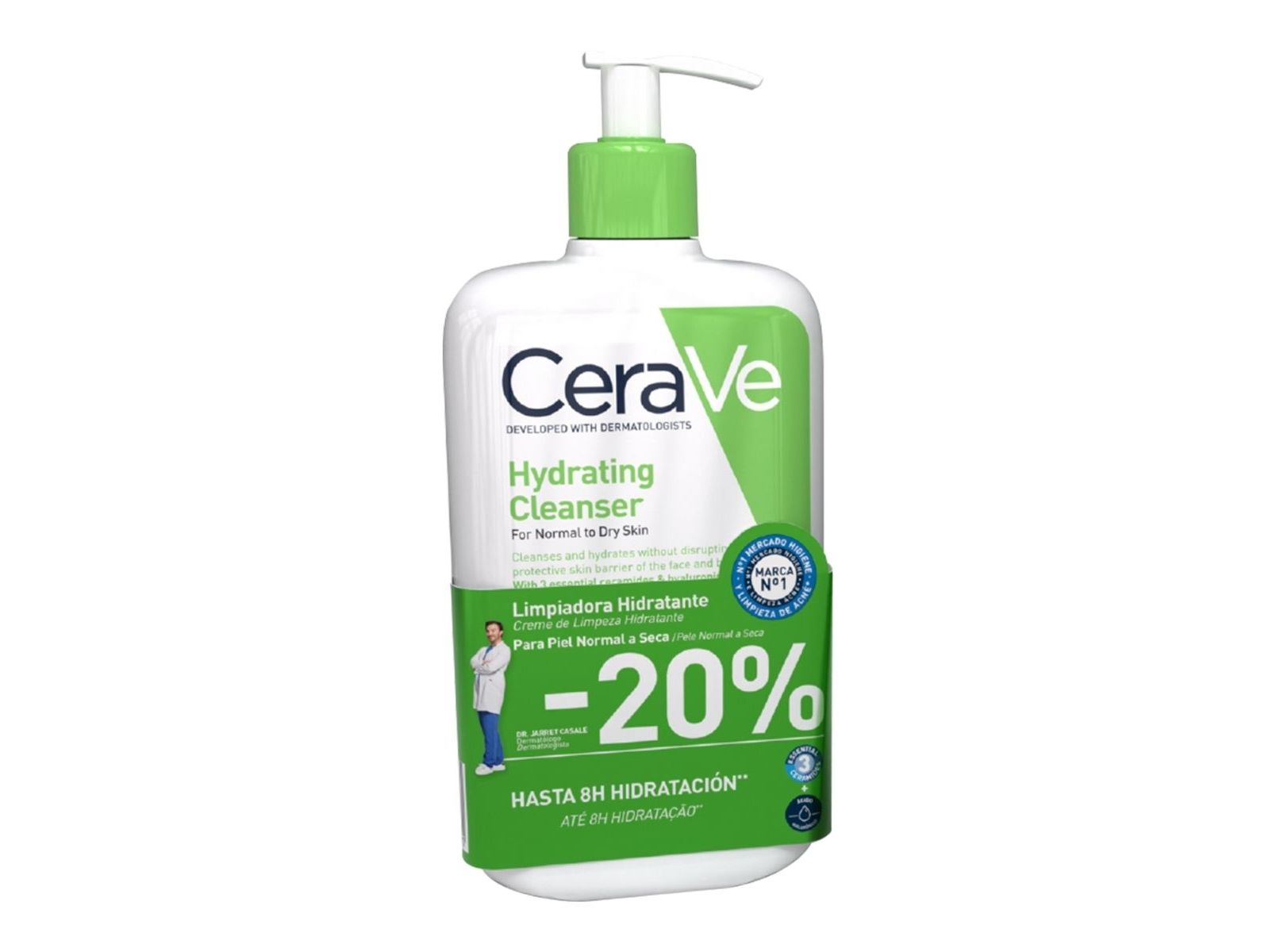 CREME LIMPEZA CERAVE HIDRATANTE PROMO -20% 473ML